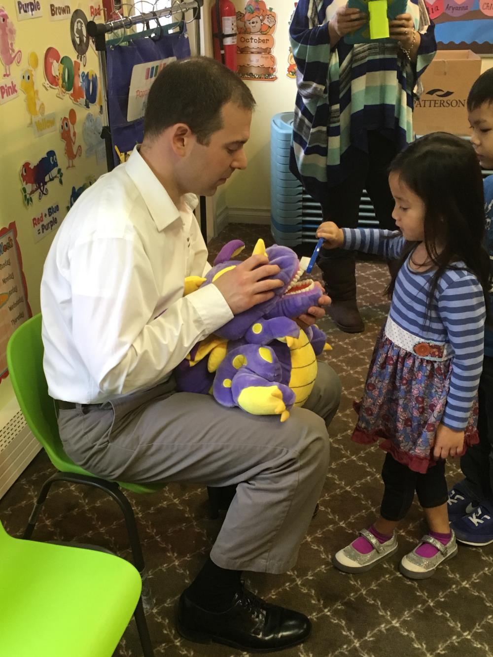 Special Guest Teaches Dental Hygiene at Love Laugh Learn Academic Child Care